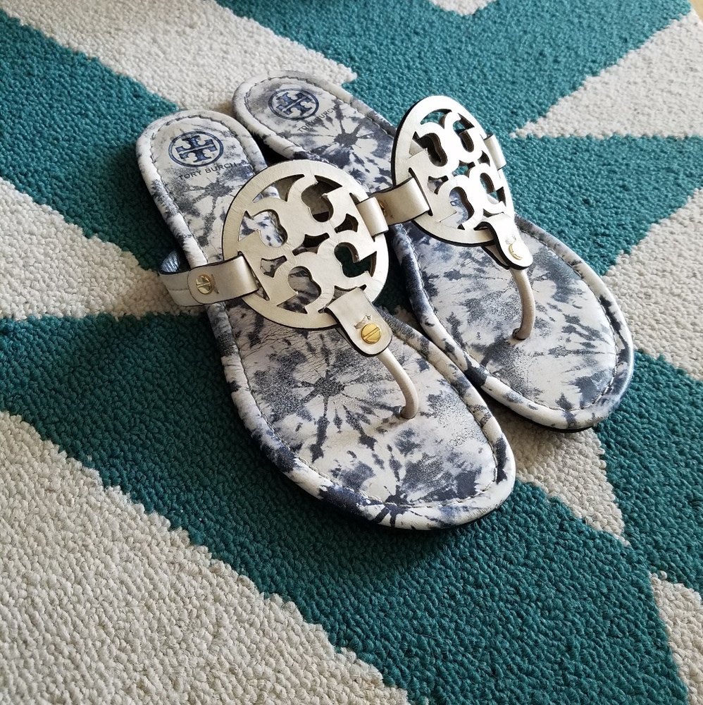 》SOLD《{Tory Burch} Tie Die Miller Sandals
